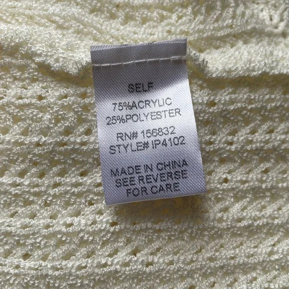 BiBi Sweater Tank Top size XL - Picture 3 of 5